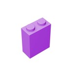 Brick 1 x 2 x 2 #3245 - 324-Medium Lavender
