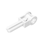 Technic Axle 1.5 with Perpendicular Axle Connector (Technic Pole Reverser Handle) #6553 - 1-White