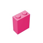 Brick 1 x 2 x 2 #3245 - 221-Dark Pink