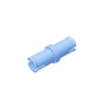 Technic Pin without Friction Ridges Lengthwise #3673 - 212-Bright Light Blue