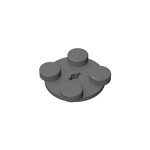 Turntable 2 x 2 Plate - Top #3679 - 199-Dark Bluish Gray