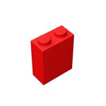 Brick 1 x 2 x 2 #3245 - 21-Red