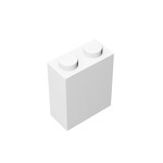 Brick 1 x 2 x 2 #3245 - 1-White