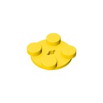 Turntable 2 x 2 Plate - Top #3679 - 24-Yellow