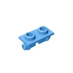 Hinge Brick 1 x 2 Top Plate Thin #3938 - 102-Medium Blue