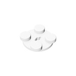 Turntable 2 x 2 Plate - Top #3679 - 1-White