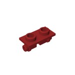 Hinge Brick 1 x 2 Top Plate Thin #3938 - 154-Dark Red