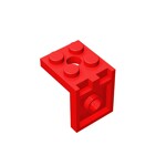 Bracket 2 x 2 - 2 x 2 #3956 - 21-Red