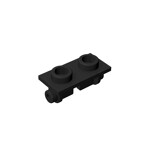 Hinge Brick 1 x 2 Top Plate Thin #3938 - 26-Black