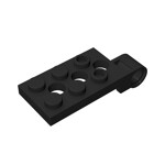 Hinge Plate 2 x 4 With Pin Hole And 3 Holes - Top #98286 - 26-Black