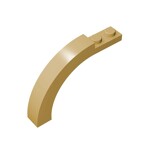 Brick Arch 1 x 6 x 3 1/3 Curved Top #15967 - 5-Tan