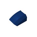 Slope Curved 2 x 2 with Lip, No Studs #30602  - 140-Dark Blue