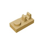 Plate Special 1 x 2 - Top Clip #92280 - 5-Tan