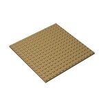 Plate 16 x 16 #91405 - 138-Dark Tan