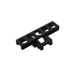 Technic Link Tread With Beveled Edge #15379 - 26-Black