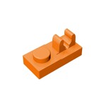 Plate Special 1 x 2 - Top Clip #92280 - 106-Orange