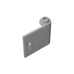 Door 1 x 3 x 2 Right - Open Between Top and Bottom Hinge #92263 - 194-Light Bluish Gray