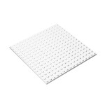 Plate 16 x 16 #91405 - 1-White