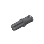 Technic Axle Pin with Friction Ridges Lengthwise #43093  - 199-Dark Bluish Gray