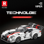 Reobrix 683 Dodge Viper Racer Car
