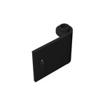 Door 1 x 3 x 2 Right - Open Between Top and Bottom Hinge #92263 - 26-Black