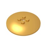 Dish 6 x 6 Inverted #44375 - 297-Pearl Gold