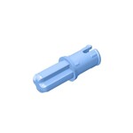 Technic Axle Pin with Friction Ridges Lengthwise #43093  - 212-Bright Light Blue