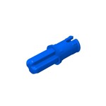 Technic Axle Pin with Friction Ridges Lengthwise #43093  - 23-Blue