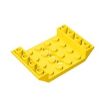 Slope, Inverted 45 6 x 4 Double With 4 x 4 Cutout And 3 Holes #60219 - 24-Yellow