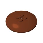 Dish 6 x 6 Inverted #44375 - 192-Reddish Brown