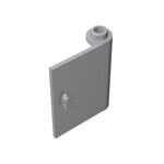 Door 1 x 3 x 3 Right - Open Between Top and Bottom Hinge #60657 - 194-Light Bluish Gray