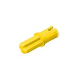 Technic Axle Pin with Friction Ridges Lengthwise #43093  - 24-Yellow