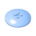 Dish 6 x 6 Inverted #44375 - 212-Bright Light Blue