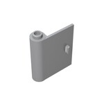 Door 1 x 3 x 3 Left-Open Between Top And Bottom Hinge #60658 - 194-Light Bluish Gray