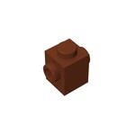 Brick Special 1 x 1 with Studs on 2 Sides #47905 - 192-Reddish Brown