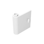 Door 1 x 3 x 3 Left-Open Between Top And Bottom Hinge #60658 - 1-White