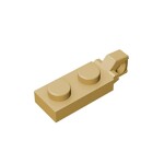 Plate 1 x 2 W/Stub Vertical/End #44301 - 5-Tan