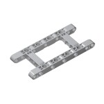 Technic Beam 5 x 11 Open Center Frame Thick #64178 - 194-Light Bluish Gray