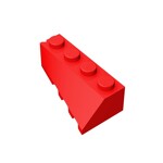 Wedge Sloped 45 4 x 2 Left #43721 - 21-Red