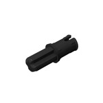 Technic Axle Pin with Friction Ridges Lengthwise #43093  - 26-Black