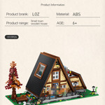 LOZ 1037 Triangular Log Cabin