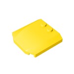 Slope Curved 4 x 4 x 2/3 Triple Curved with 2 Studs #45677 - 24-Yellow