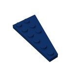 Wedge Plate 6 x 3 Left #54384 - 140-Dark Blue