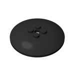 Dish 6 x 6 Inverted #44375 - 26-Black