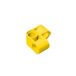 Technic Pin Connector Perpendicular 2 x 2 Bent #44809 - 24-Yellow