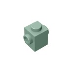 Brick Special 1 x 1 with Studs on 2 Sides #47905 - 151-Sand Green