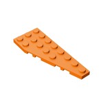 Wedge Plate 8 x 3 Right #50304 - 106-Orange