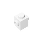 Brick Special 1 x 1 with Studs on 2 Sides #47905 - 1-White