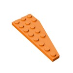 Wedge Plate 8 x 3 Left #50305 - 106-Orange