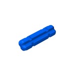 Technic Axle 2 Notched #32062 - 23-Blue